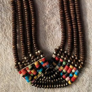 VTG Beaded Boho Necklace
